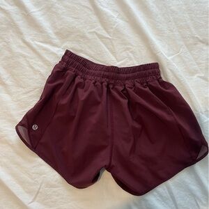 2 pairs lululemon hotty hot shorts